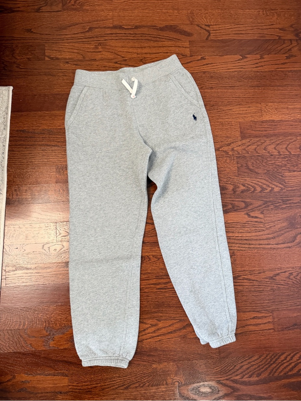 Polo by Ralph Lauren Light Gray Kids Fleece Joggers